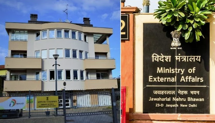 குரோஷியாவில் இந்திய தூதரகம் மீது காலிஸ்தான் ஆதரவாளர்கள் தாக்குதல்: வெளியுறவுத்துறை கண்டனம் குரோஷியாவில் இந்திய தூதரகம் மீது காலிஸ்தான் ஆதரவாளர்கள் தாக்குதல்: வெளியுறவுத்துறை கண்டனம்