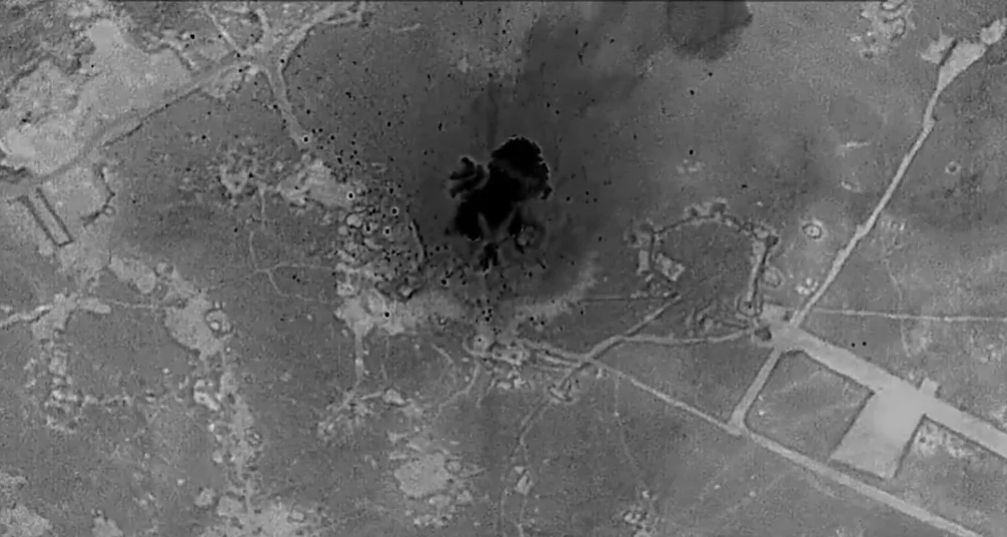 சிரியாவில் ஐஎஸ் இலக்குகள் மீது அமெரிக்கா பாரிய தாக்குதல்