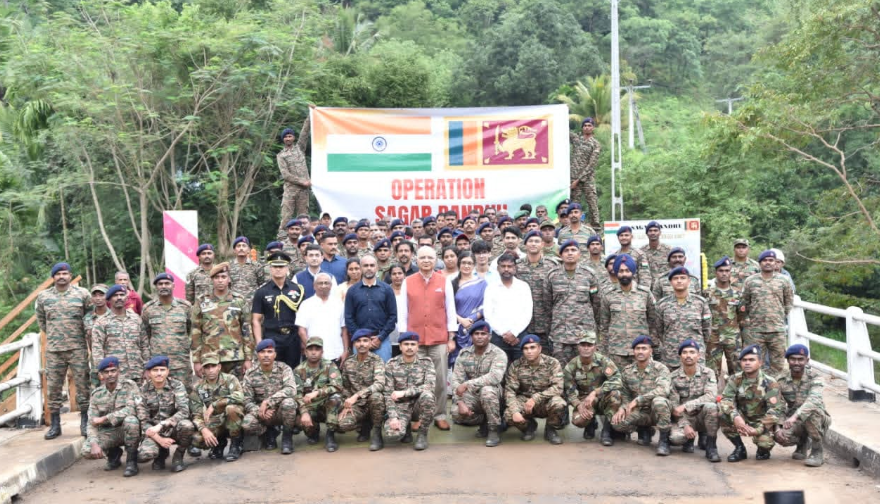 டிட்வா பேரிடரால் சேதமடைந்த பெய்லி பாலம் இன்று திறக்கப்பட்டது டிட்வா பேரிடரால் சேதமடைந்த பெய்லி பாலம் இன்று திறக்கப்பட்டது