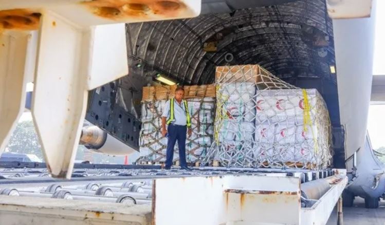 இலங்கைக்கு 22 நாடுகளிடமிருந்து மனிதாபிமான உதவிகள்