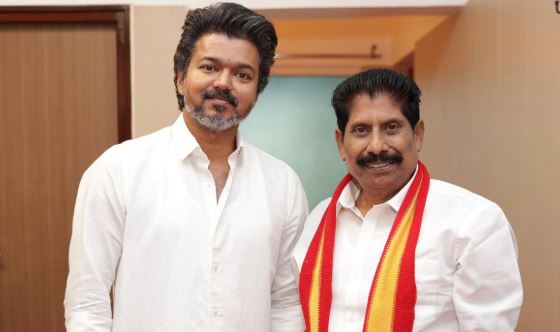 அதிமுக முன்னாள் அமைச்சர் கு.ப.கிருஷ்ணன் தமிழக வெற்றிக் கழகத்தில் இணைந்தார் அதிமுக முன்னாள் அமைச்சர் கு.ப.கிருஷ்ணன் தமிழக வெற்றிக் கழகத்தில் இணைந்தார்