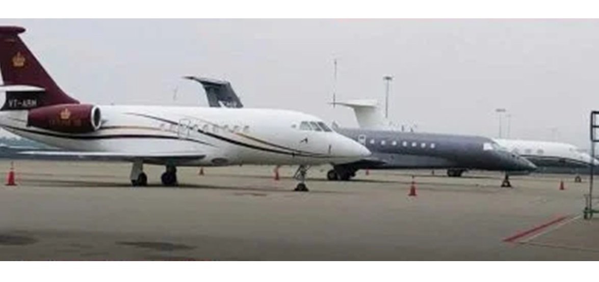 இந்தியா – பாகிஸ்தான் போட்டியை முன்னிட்டு 25 தனியார் ஜெட் விமானங்கள் நாட்டிற்கு வருகை