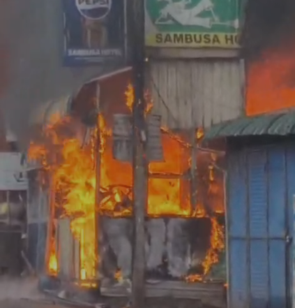 பதுளையில் தீப்பரவல் – நான்கு பேர் வைத்தியசாலையில்