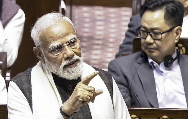 ‘‘வளர்ந்த இந்தியாவை நோக்கி நாடு வேகமாக பயணிக்கிறது’’ – மாநிலங்களவையில் பிரதமர் மோடி பேச்சு