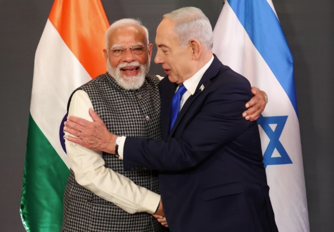 இஸ்ரேல் நாடாளுமன்றத்தின் உயரிய விருது பெற்றார் பிரதமர் மோடி