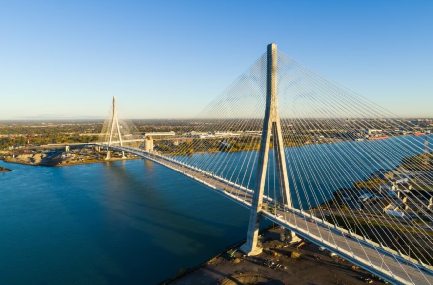 கனடா அரசாங்கத்தின் நிதியுதவியில் கட்டப்பட்ட ‘Gordie Howe’ சர்வதேச பாலத்தைத் திறக்க ட்ரம்ப் தடை