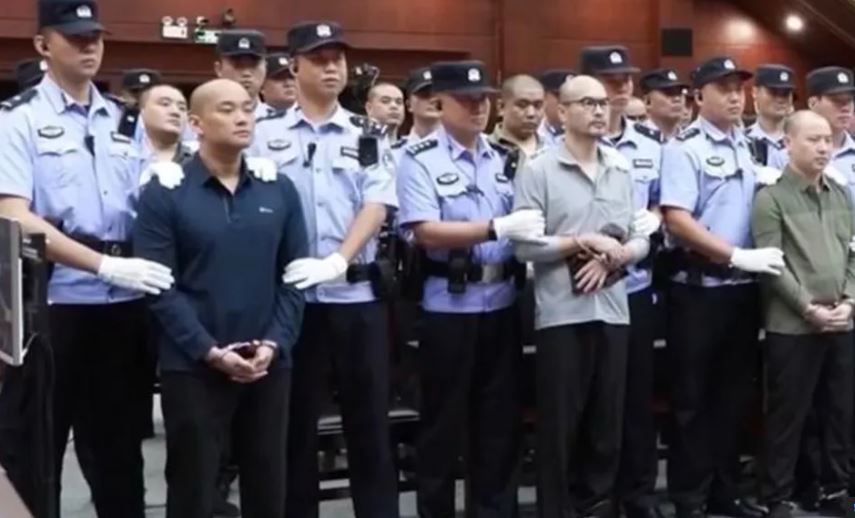 சீனா மேலும் நான்கு மியான்மர் மாஃபியா உறுப்பினர்களை தூக்கிலிட்டது