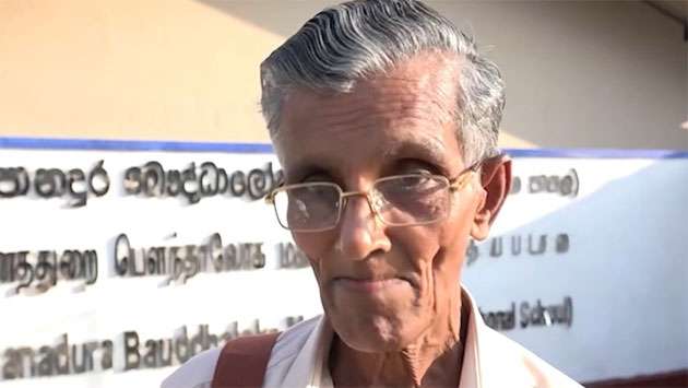 கணித பரீட்சை எழுதிய 81 வயது முதியவர்! ஜனாதிபதி, பிரதமர் உள்ளிட்டவர்களுக்கு சவால்