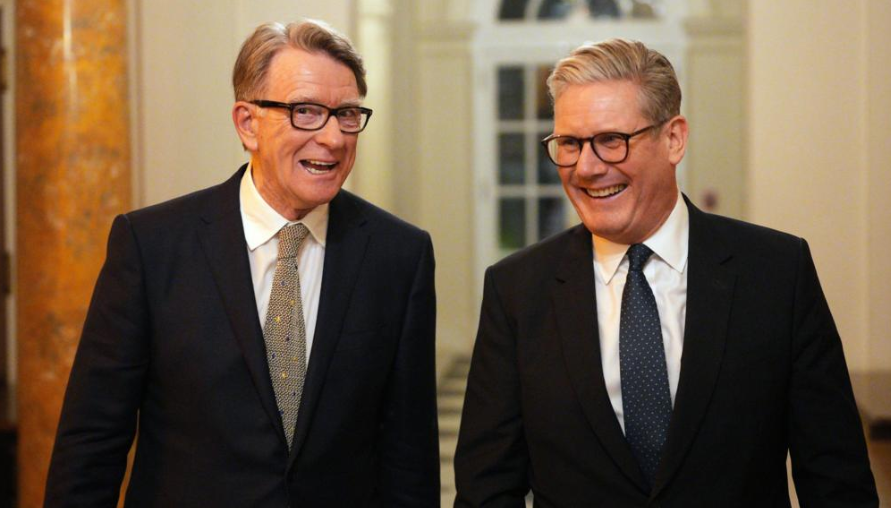 எப்ஸ்டீன் விவகாரம் – பீட்டர் மண்டேல்சனின் நியமனம் குறித்து ஸ்டார்மருக்கு பெரும் அழுத்தம்