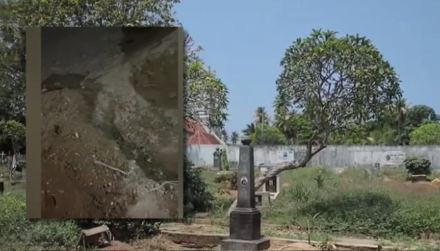 மொரட்டுவையில் சவப்பெட்டியைத் தோண்டி நகைகளைத் திருட முயன்ற மயான ஊழியர் கைது