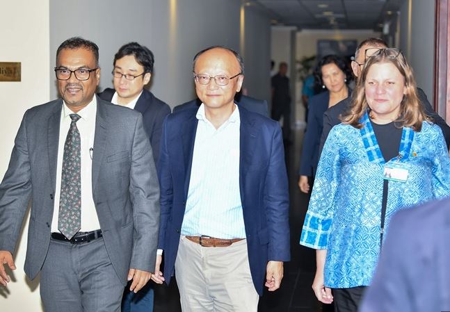 ஆசிய அபிவிருத்தி வங்கியின் தலைவர் இலங்கை வருகை