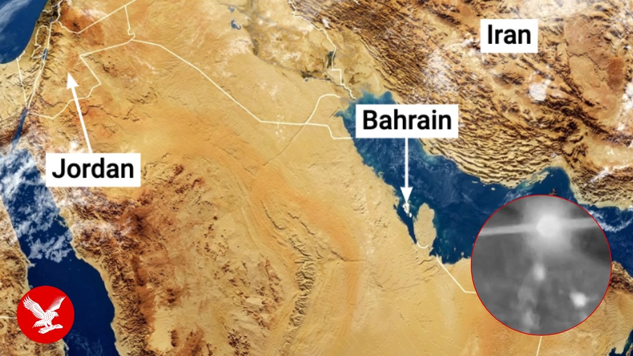 ஜோர்டான், பஹ்ரைன் நோக்கிச் சென்ற ட்ரோன்கள் சுட்டு வீழ்த்திய பிரித்தானியா