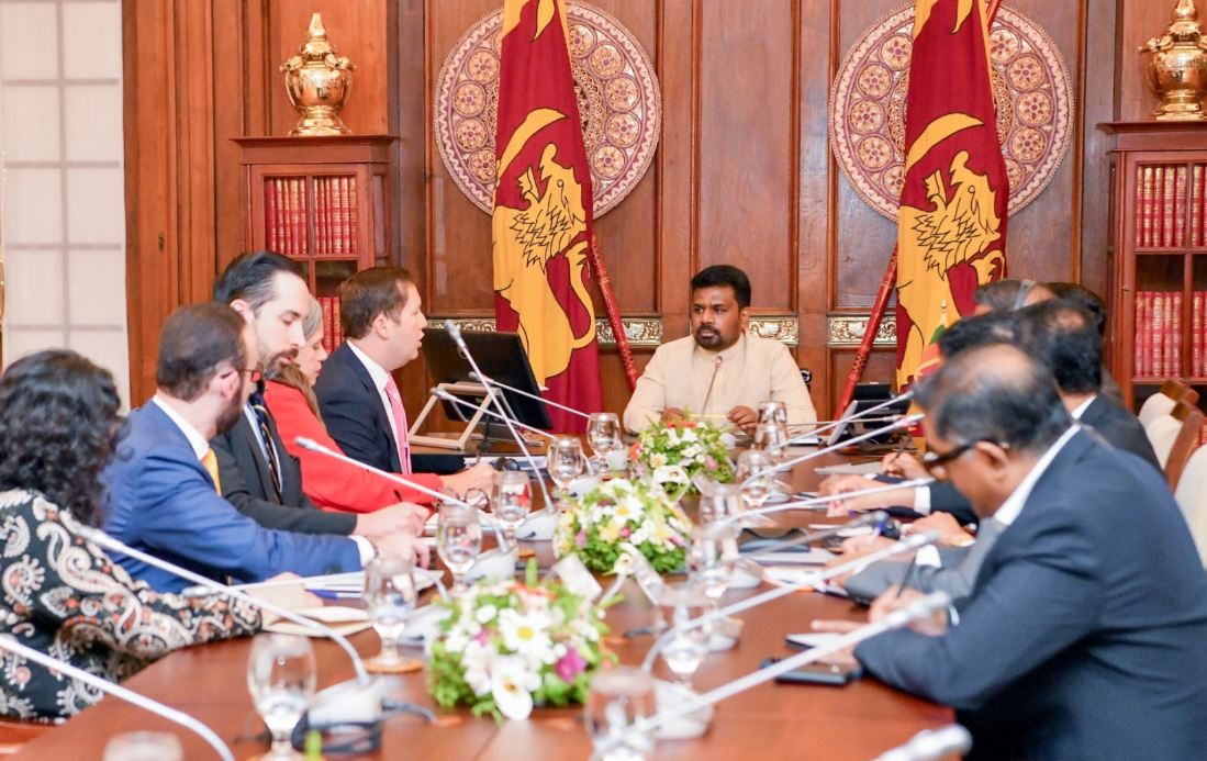 அமெரிக்க விசேட பிரதிநிதியுடன் ஜனாதிபதி அநுர சந்திப்பு