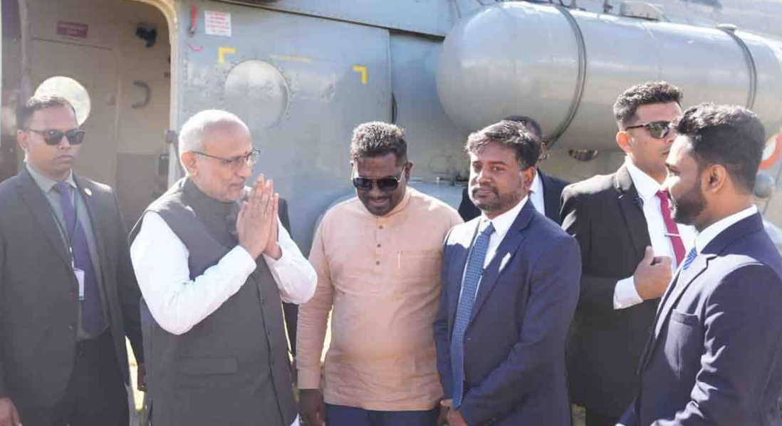 இந்திய துணை ஜனாதிபதி நுவரெலியாவுக்கு விஜயம்