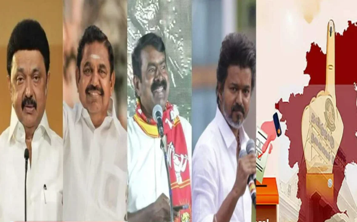 தமிழக சட்டசபை தேர்தல்: 5 மணி நிலவரப்படி 82.24% வாக்குகள் பதிவு