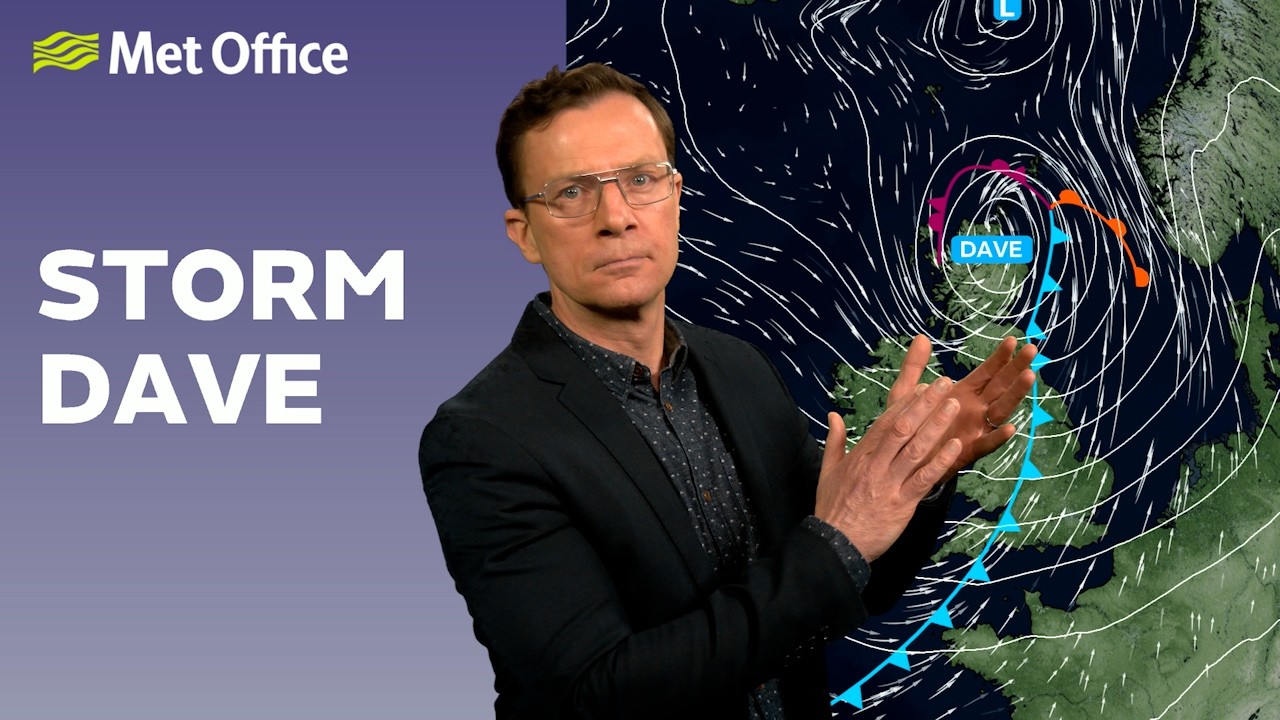 ஈஸ்டர் வார இறுதி நாட்களில் பிரித்தானியாவில் “Storm Dave” புயல் தாக்கம்